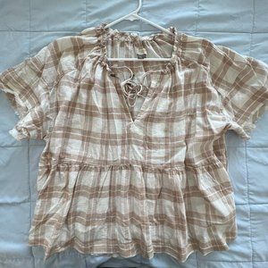 Loose fitting Anthropologie Boho Shirt for Women